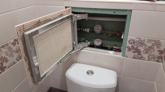 Люк под плитку Нажимной Секрет-Лайт 250*850 Люк под плитку Нажимной Секрет-Лайт 250*850