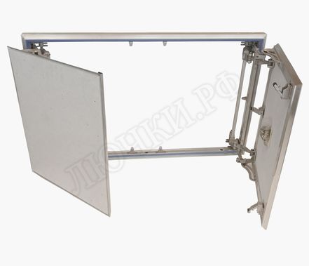 Люк под плитку Нажимной Хаммер Слава 2 створки Люк под плитку Нажимной Хаммер Слава 2 створки