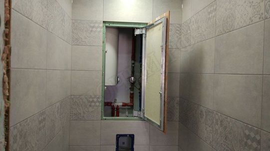 Люк под плитку Нажимной Секрет-Лайт 250*850 Люк под плитку Нажимной Секрет-Лайт 250*850