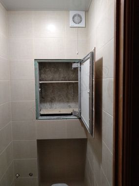 Люк под плитку Нажимной Секрет-Лайт 250*850 Люк под плитку Нажимной Секрет-Лайт 250*850