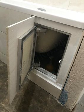 Люк под плитку Нажимной Секрет-Лайт 250*850 Люк под плитку Нажимной Секрет-Лайт 250*850