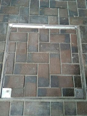 Напольный люк Брус Ли AISI 304, Съемная дверца Напольный люк Брус Ли AISI 304, Съемная дверца