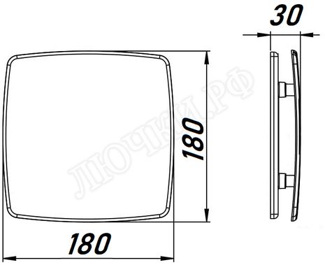 Вытяжной вентилятор Awenta System+, Silent, 125, KWS125, PNB125, Белый, пластик Вытяжной вентилятор Awenta System+, Silent, 125, KWS125, PNB125, Белый, пластик