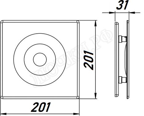 Вытяжной вентилятор Awenta System+, Silent, 125, KWS125, POS125, Серебро (сатин), пластик Вытяжной вентилятор Awenta System+, Silent, 125, KWS125, POS125, Серебро (сатин), пластик