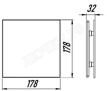 Вытяжной вентилятор Awenta System+, Silent, 125, KWS125, PTGG125M, Серый матовый стекло Вытяжной вентилятор Awenta System+, Silent, 125, KWS125, PTGG125M, Серый матовый стекло